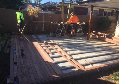 New decking