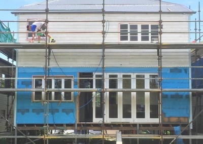 Wall Cladding Progress