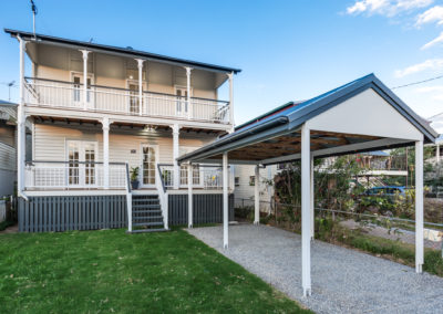 Completed exterior - front