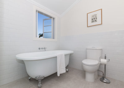 Renovated bathroom