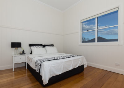 Renovated bedroom