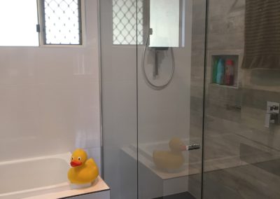 Bathroom renovation after