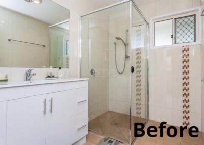 Bathroom before renovation