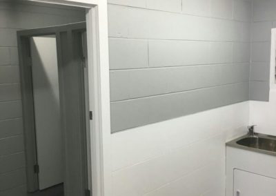 Commercial renovation after